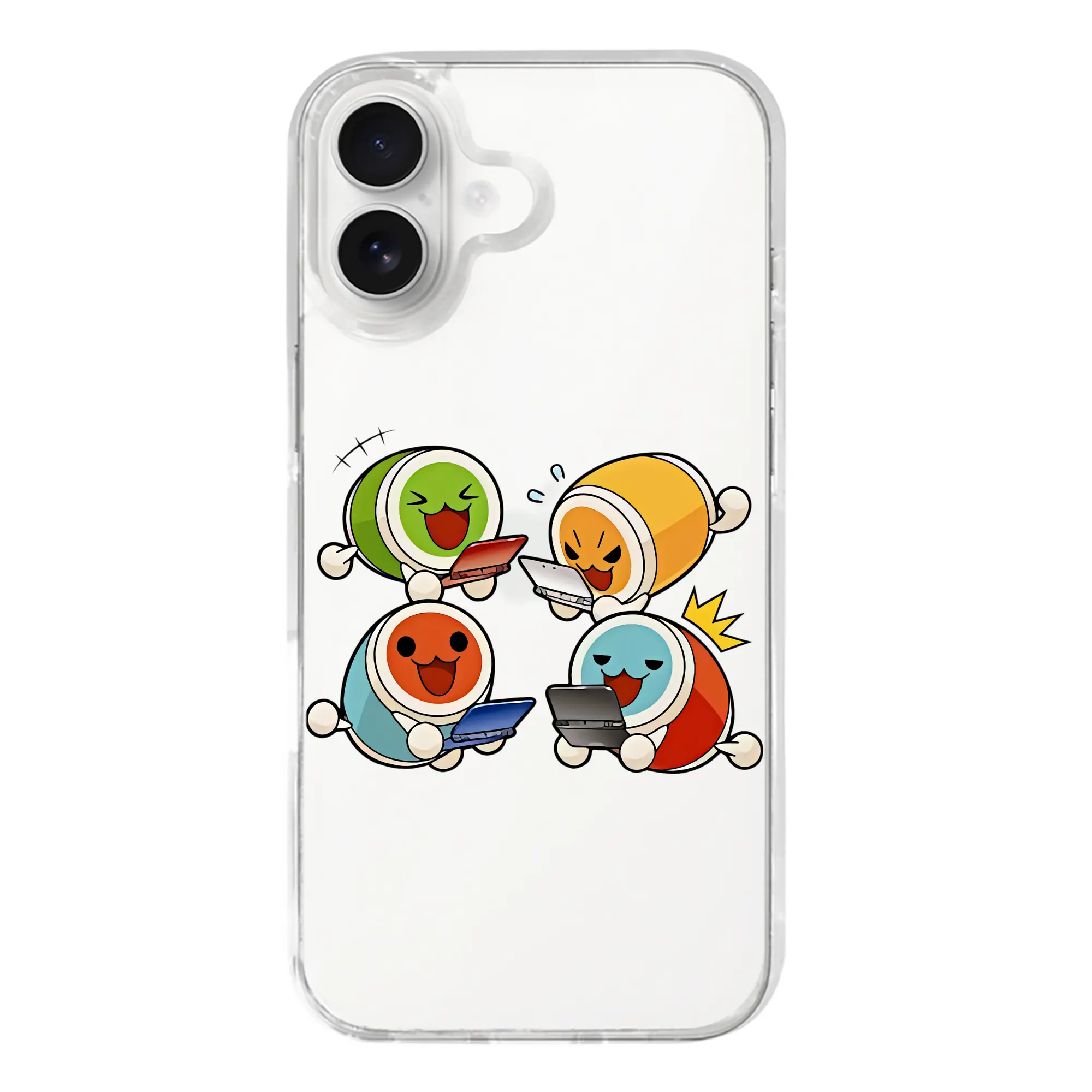 太鼓の達人 グッズ - iPhone 17シリーズ 透明スマホケース – 薄型・耐衝撃・精密フィット保護カバー